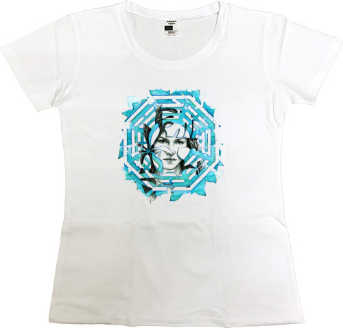 Women's Premium T-Shirt - Lost 6 - Mfest