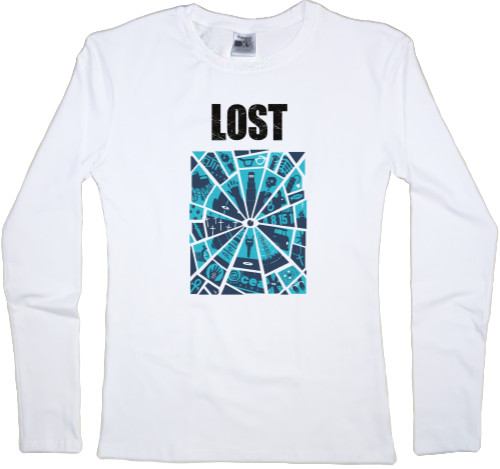 Women's Longsleeve Shirt - Lost 4 - Mfest