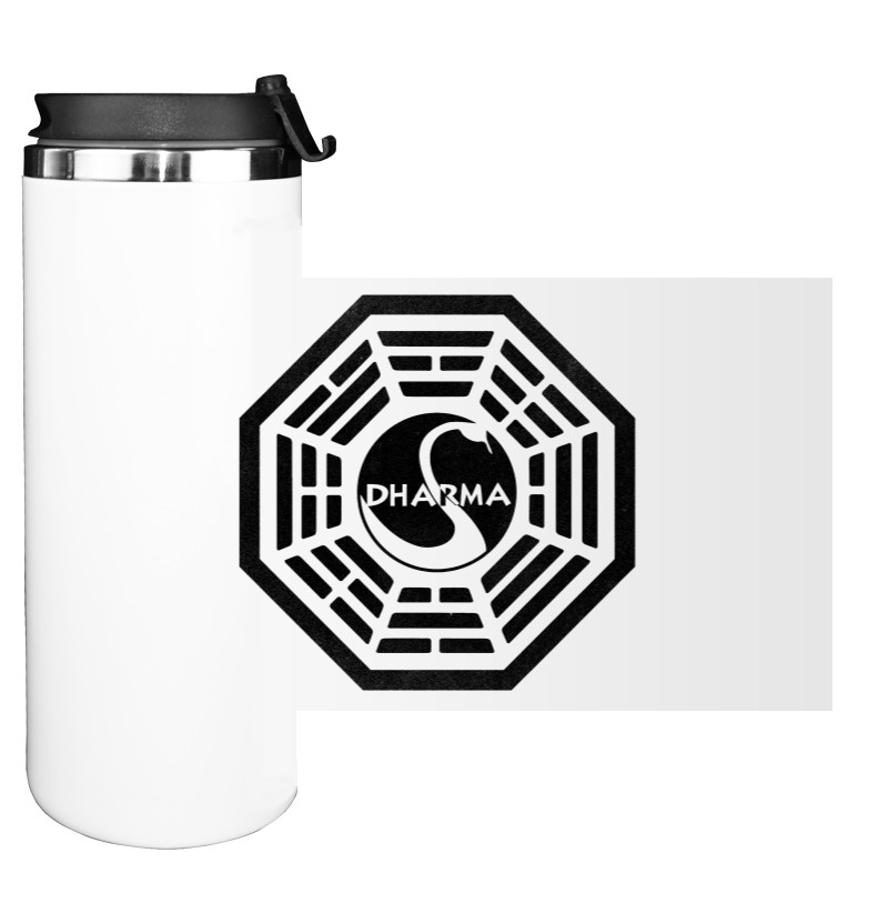 Water Bottle on Tumbler - Lost 2 - Mfest