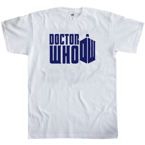 Футболка Классика Детская Fruit of the loom - Doctor Who Logo 2013 - Mfest