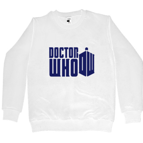 Свитшот Премиум Мужской - Doctor Who Logo 2013 - Mfest