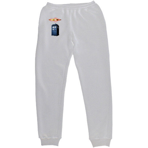 Women's Sweatpants - Doctor Who Logo + Tardis - Mfest