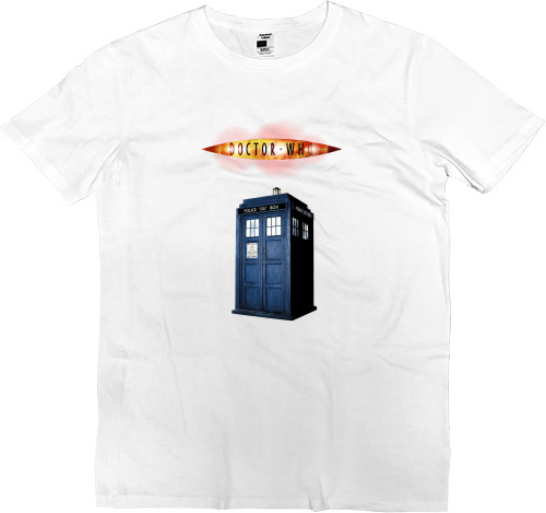 Doctor Who Logo + Tardis