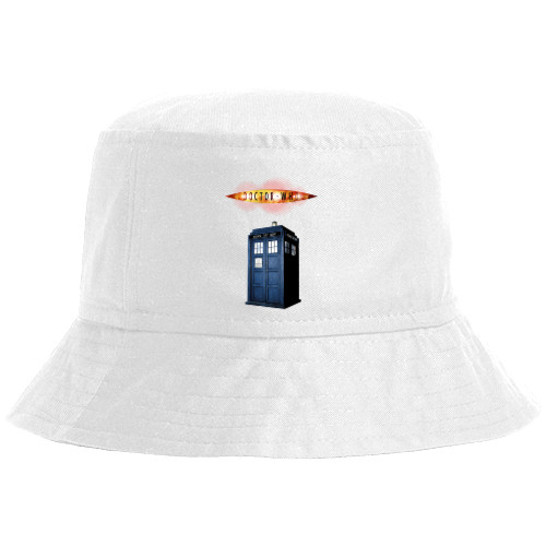 Bucket Hat - Doctor Who Logo + Tardis - Mfest