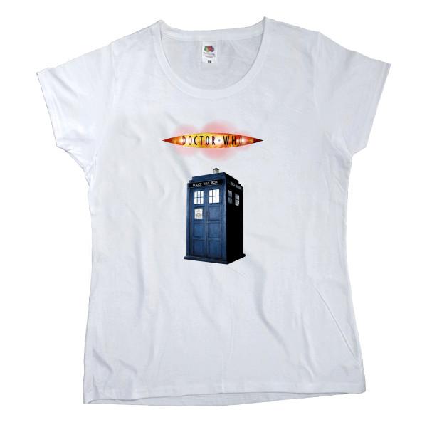 Doctor Who Logo + Tardis