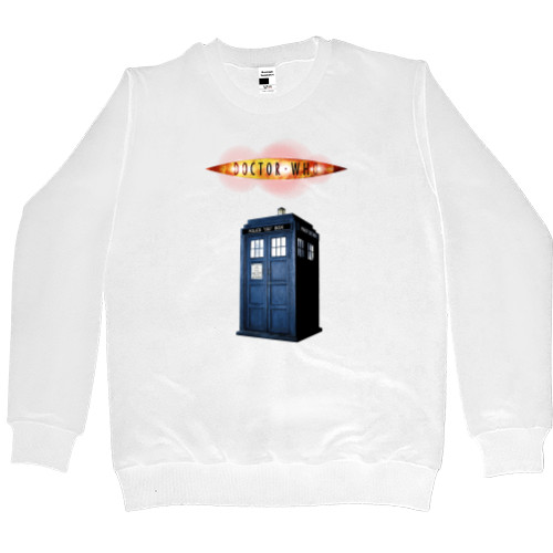 Doctor Who Logo + Tardis