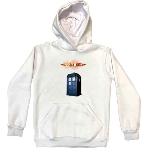 Худі Премиум Дитяче - Doctor Who Logo + Tardis - Mfest