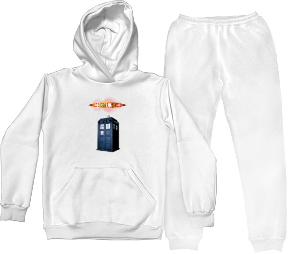 Doctor Who Logo + Tardis