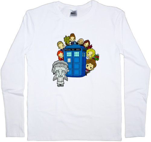 Men's Longsleeve Shirt - Doctor who 14 - Mfest