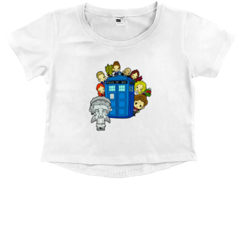 Kids' Premium Cropped T-Shirt - Doctor who 14 - Mfest