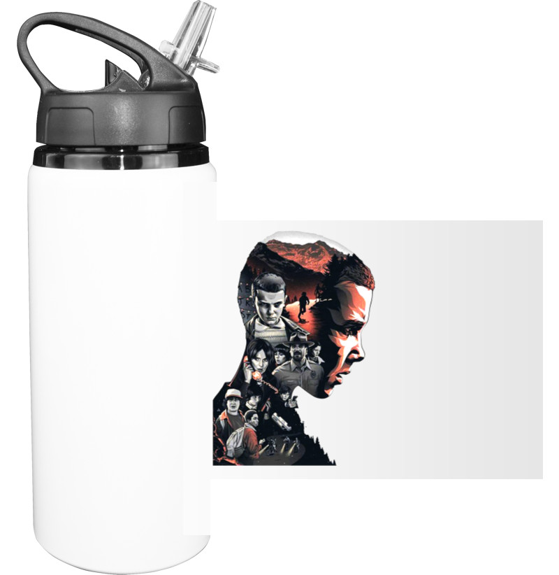 Sport Water Bottle - Stranger Things 4 - Mfest