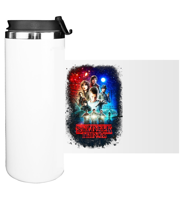 Water Bottle on Tumbler - Stranger Things 3 - Mfest