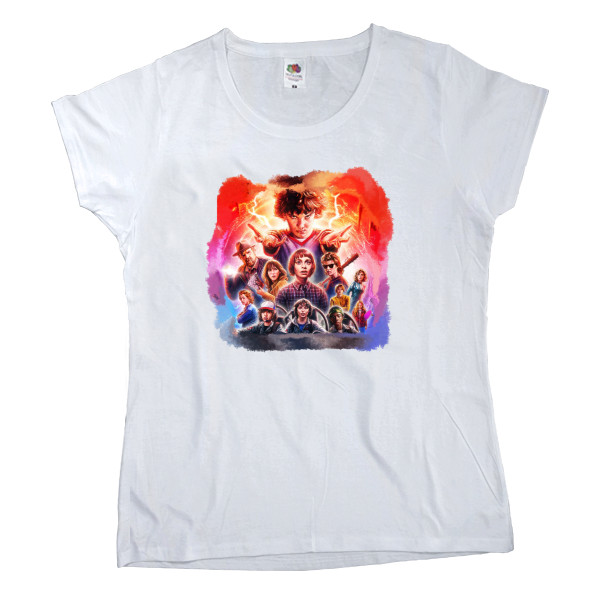 Women's T-shirt Fruit of the loom - Stranger Things 2 - Mfest