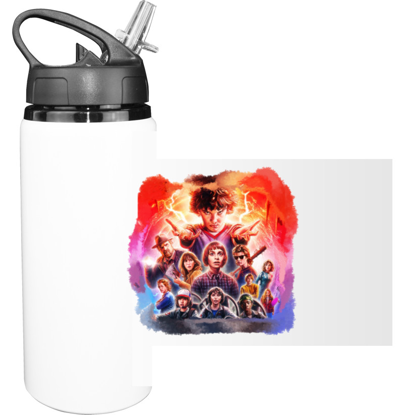 Sport Water Bottle - Stranger Things 2 - Mfest