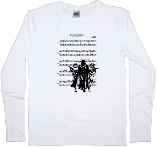 Kids' Longsleeve Shirt - Star Wars The Imperial March - Mfest