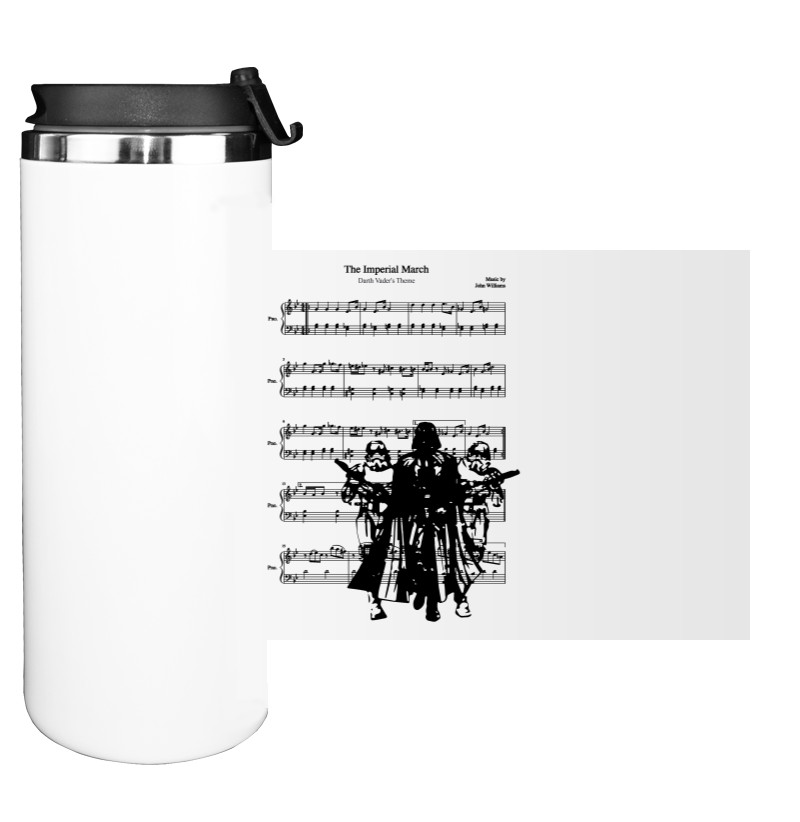 Water Bottle on Tumbler - Star Wars The Imperial March - Mfest