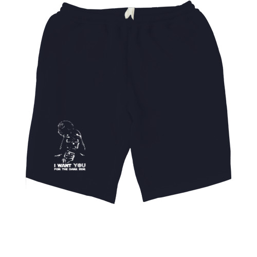 Men's Shorts - I want you for the dark side - Mfest