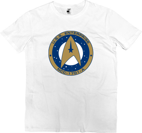 Kids' Premium T-Shirt - Star Trek USS Enterpise NCC-1701 Badge - Mfest