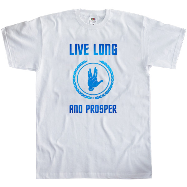 Kids' T-Shirt Fruit of the loom - Star Trek Live Long and Prosper 1 - Mfest