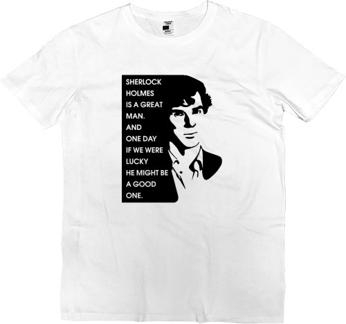 Kids' Premium T-Shirt - Sherlock Holmes is a great man - Mfest