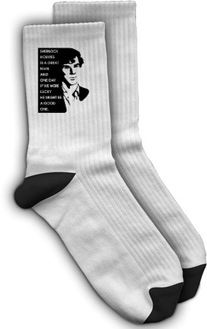 Socks - Sherlock Holmes is a great man - Mfest