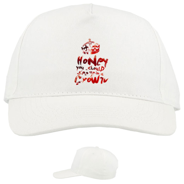 Baseball Caps - 5 panel - Sherlock Honey You Should See Me In A Crown Blood - Mfest