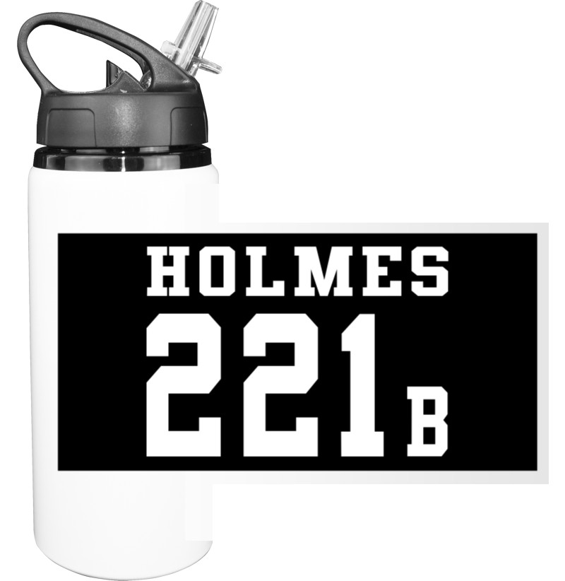 Sport Water Bottle - Sherlock Holmes 221 В - Mfest