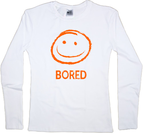 Women's Longsleeve Shirt - Sherlock Bored 1 - Mfest