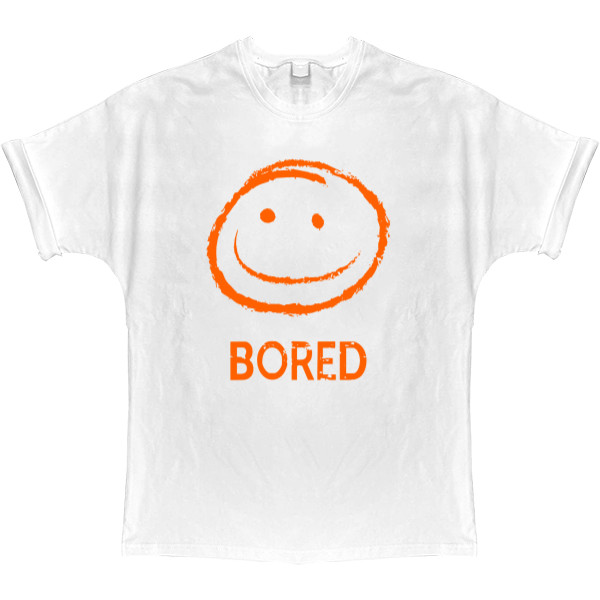 T-shirt Oversize - Sherlock Bored 1 - Mfest