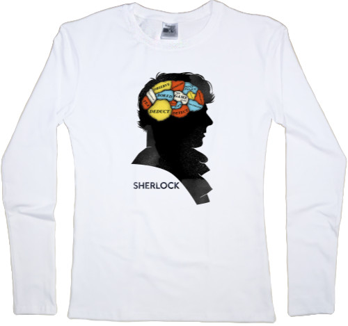 Women's Longsleeve Shirt - sherlock 11 - Mfest