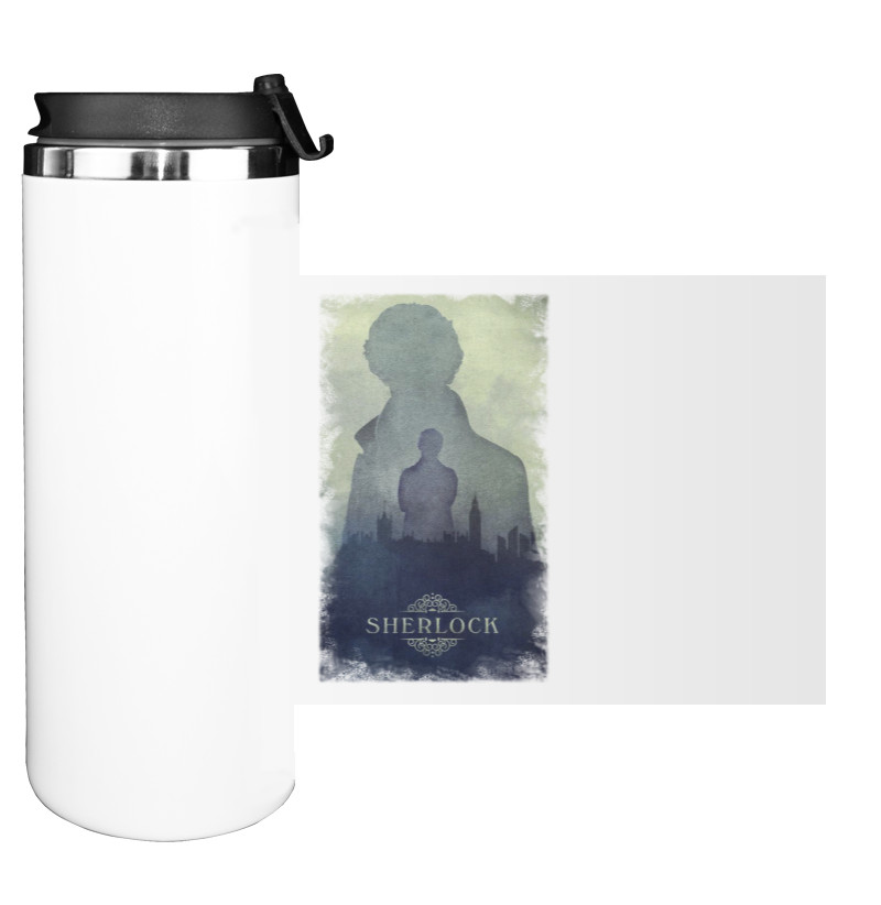 Water Bottle on Tumbler - sherlock 10 - Mfest