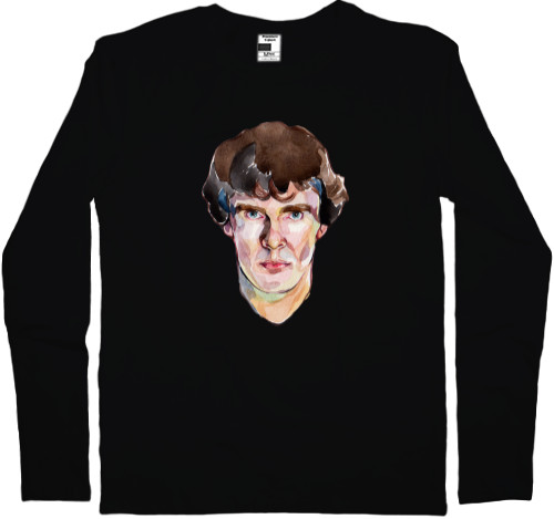 Men's Longsleeve Shirt - sherlock 8 - Mfest