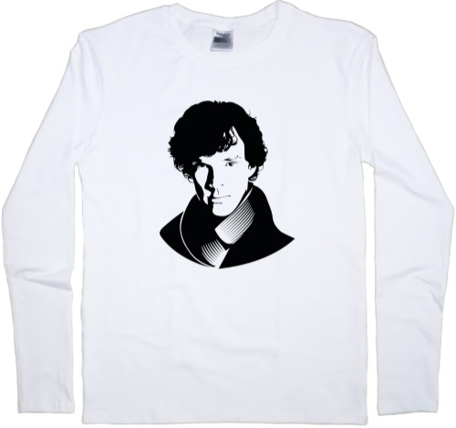 Men's Longsleeve Shirt - sherlock 5 - Mfest