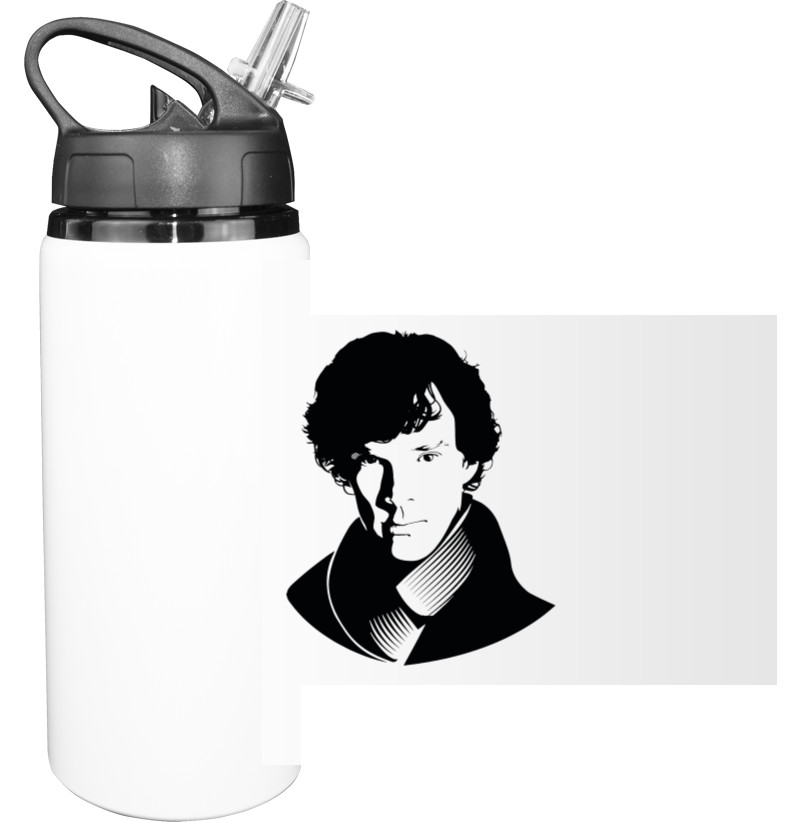 Sport Water Bottle - sherlock 5 - Mfest