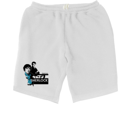 Men's Shorts - Game is on Sherlock - Mfest