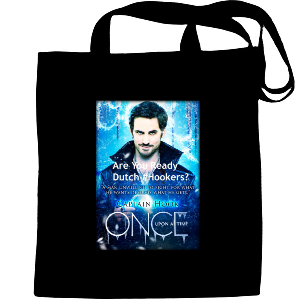 Once upon a time - Еко-Сумка для шопінгу - Once upon a time 5 Captain Hook - Mfest