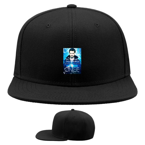 Snapback Baseball Cap - Once upon a time 5 Captain Hook - Mfest