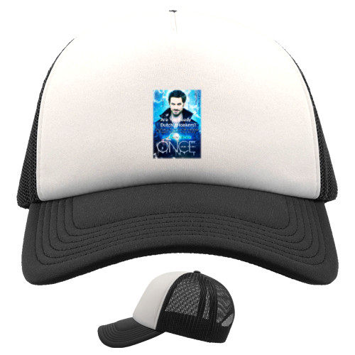 Kids' Trucker Cap - Once upon a time 5 Captain Hook - Mfest