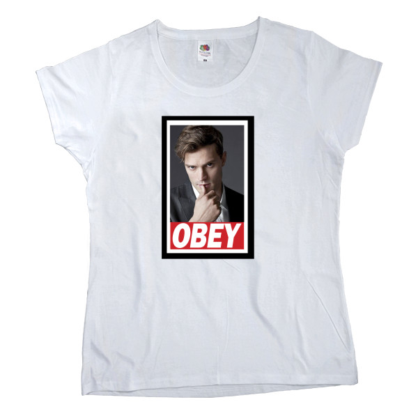 Women's T-shirt Fruit of the loom - Obey Mr. Grey 2 - Mfest