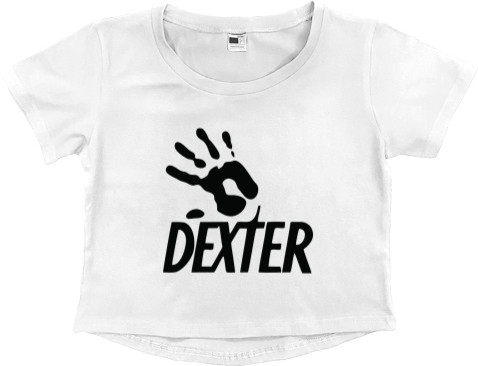 Women's Cropped Premium T-Shirt - Dexster 4 - Mfest