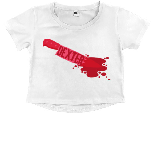 Kids' Premium Cropped T-Shirt - Dexster 1 - Mfest