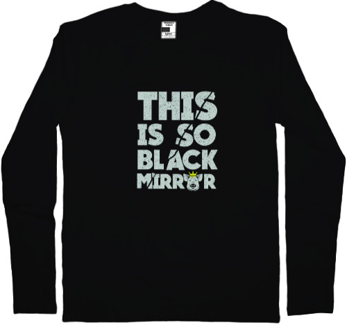 Men's Longsleeve Shirt - Black Mirror 11 - Mfest