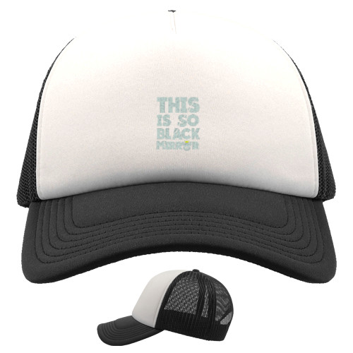 Kids' Trucker Cap - Black Mirror 11 - Mfest