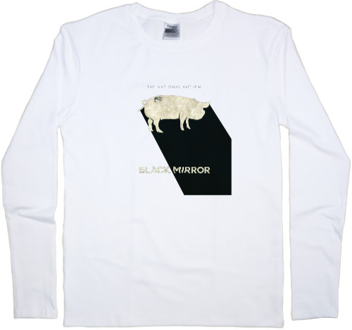 Kids' Longsleeve Shirt - Black Mirror - Mfest