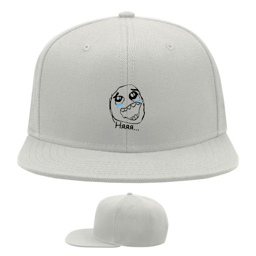 Snapback Baseball Cap - Няяя - Mfest