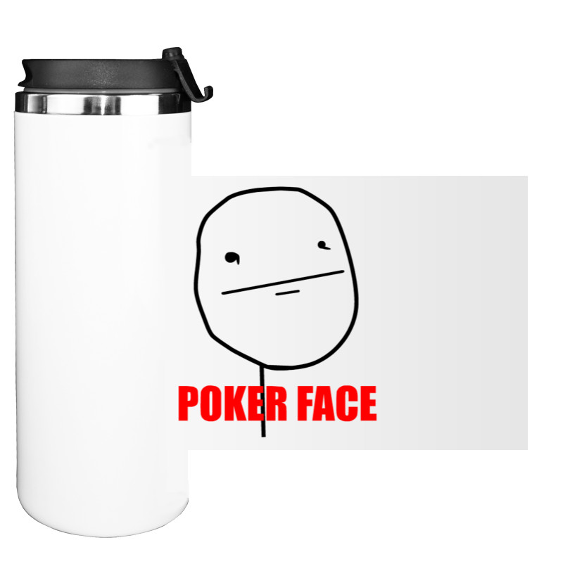 Poker face