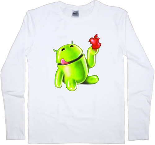 Men's Longsleeve Shirt - Android - Mfest