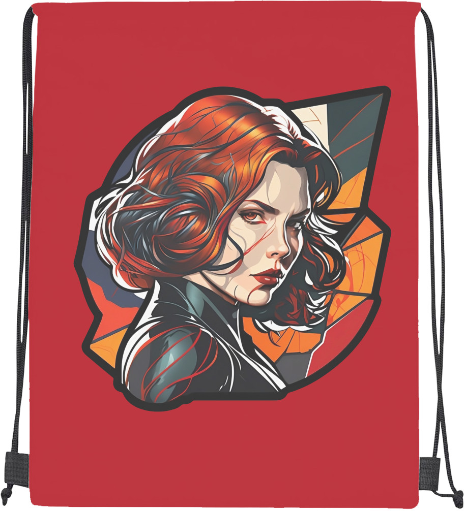 Black Widow Mosaic Style