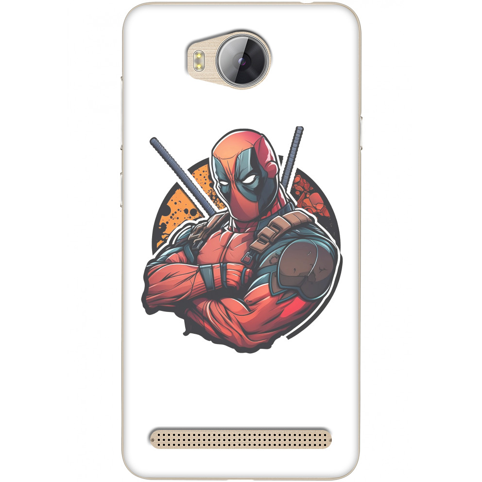 Чехол Huawei - Classic Deadpool - Mfest