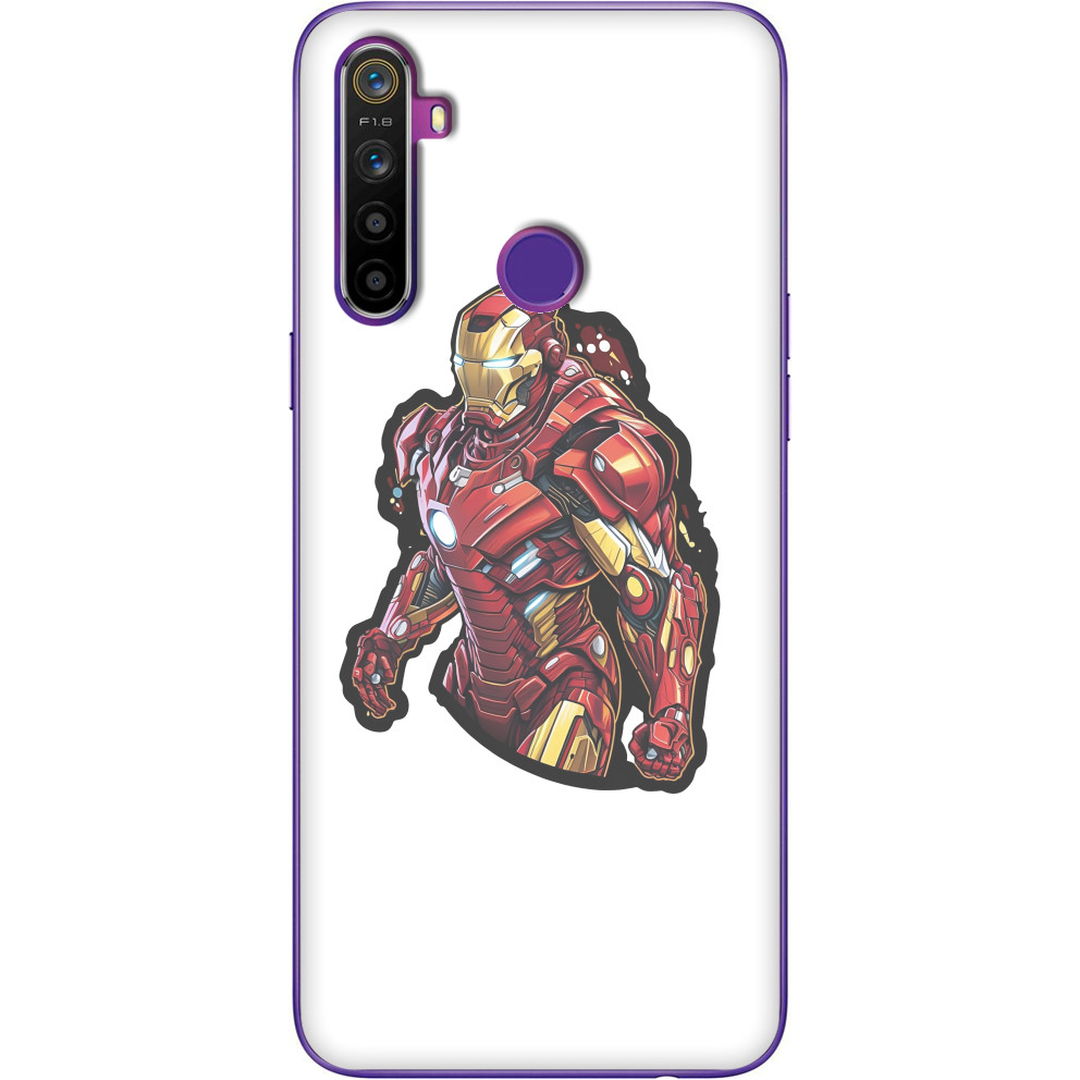 Чехол Realme - Iron Man Mark III - Mfest